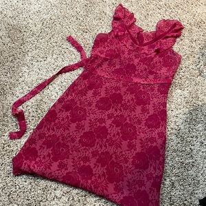 Old Navy, fushia dress